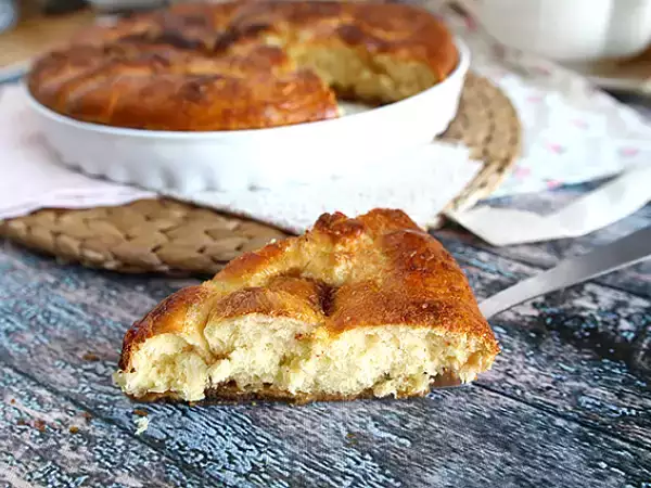 Συνταγή Σπιτική ζαχαρόπιτα