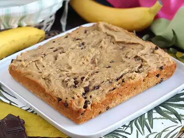 Συνταγή Κέικ μπανάνας και σοκολάτας - vegan και χωρίς γλουτένη