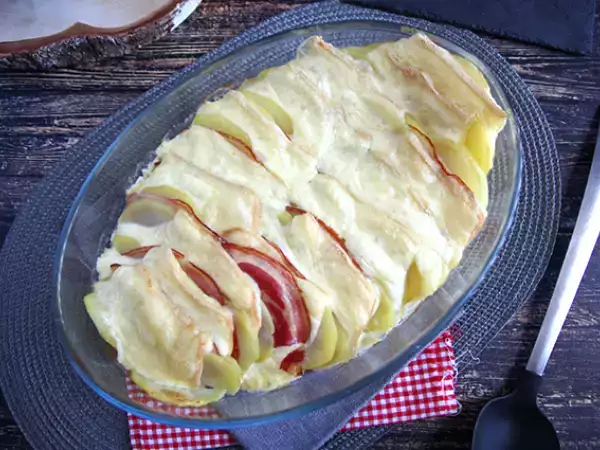 Συνταγή Raclette gratin