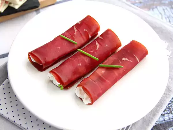 Συνταγή Ρολά bündnerfleisch με chavroux