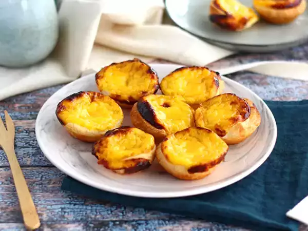 Συνταγή Pasteis de nata (πορτογαλικά γλυκά)