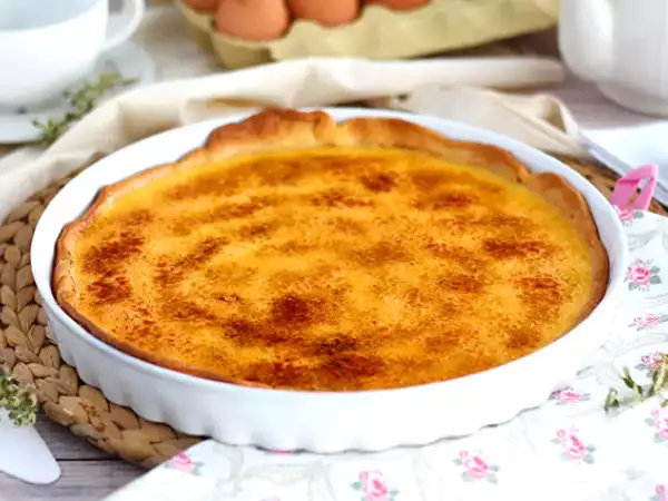 Συνταγή Τάρτα crème brûlée, ένα εκλεπτυσμένο επιδόρπιο βήμα προς βήμα