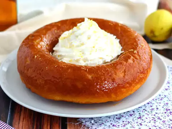 Συνταγή Baba au rhum, η συνταγή εξηγείται λεπτομερώς