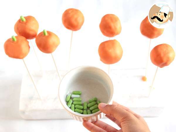 CakePops - Απόκριες - Προετοιμασία βήμα 6