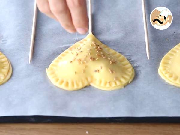 Pie Pops σε σχήμα καρδιάς για την Ημέρα του Αγίου Βαλεντίνου - Προετοιμασία βήμα 7