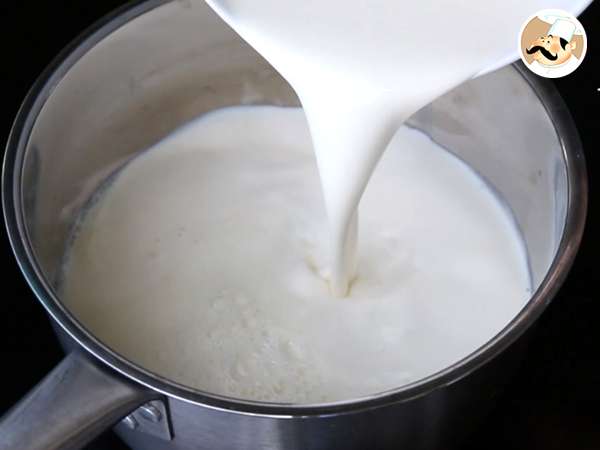 Crème brûlée - Προετοιμασία βήμα 2