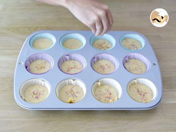 Cupcakes με τέρατα για τις Απόκριες - Προετοιμασία βήμα 4