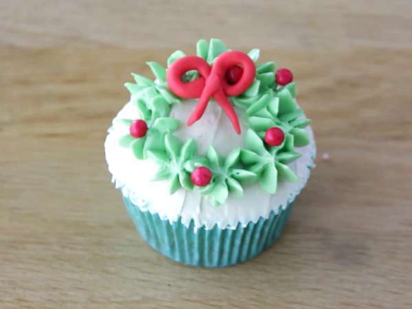 Cupcakes διακοσμημένα για τα Χριστούγεννα - Προετοιμασία βήμα 15