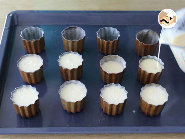 Μπορντό canelés - Προετοιμασία βήμα 5