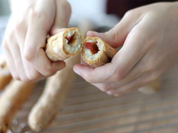 Χορδές Chorizo - Προετοιμασία βήμα 7