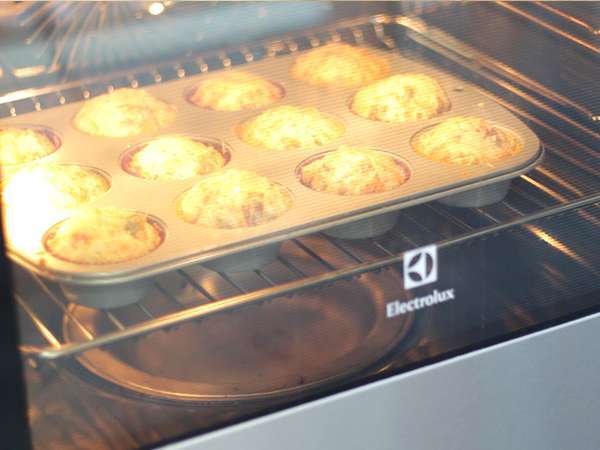Αλμυρά muffins για απεριτίφ - Προετοιμασία βήμα 5