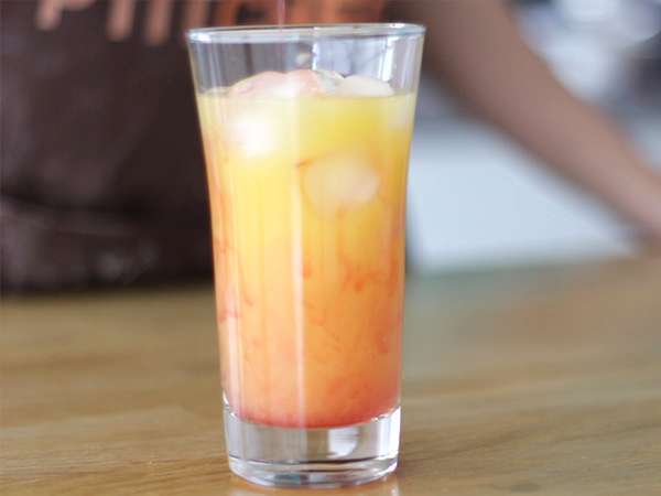 Αναζωογονητικό Tequila Sunrise - Προετοιμασία βήμα 2