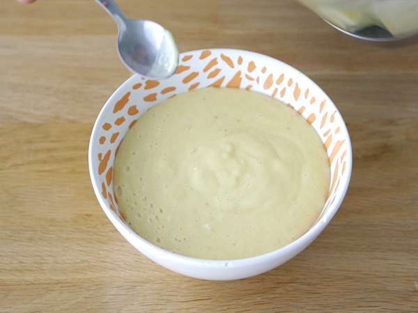Mango μπανάνα smoothie bowl - Προετοιμασία βήμα 2