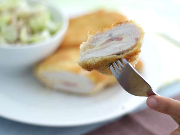 Σπιτικό cordon bleu - Προετοιμασία βήμα 6