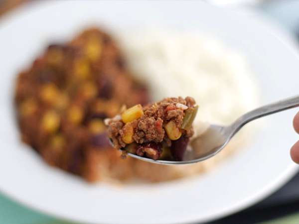 Μεξικάνικο τσίλι con carne - Προετοιμασία βήμα 6