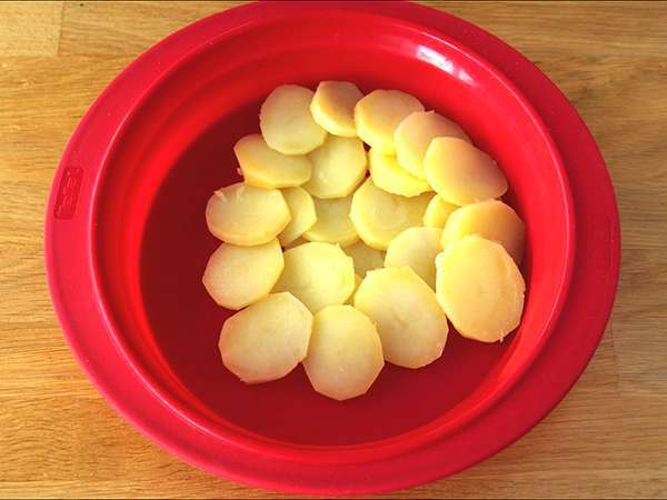 Tarte Tatin με πατάτες και καντάλι - Προετοιμασία βήμα 2