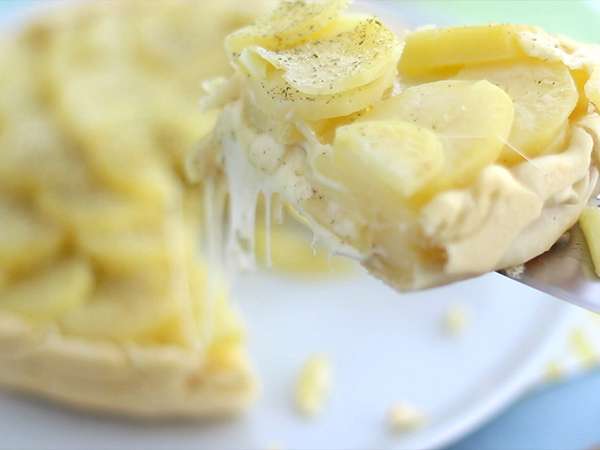 Tarte Tatin με πατάτες και καντάλι - Προετοιμασία βήμα 7