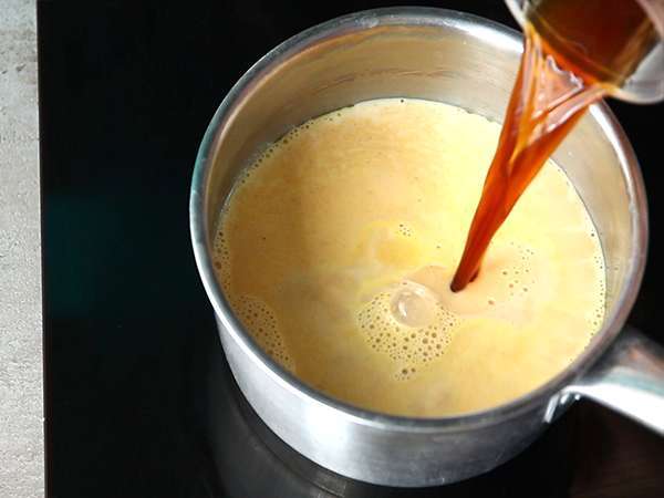 Κολοκύθα μπαχαρικό latte - Προετοιμασία βήμα 4