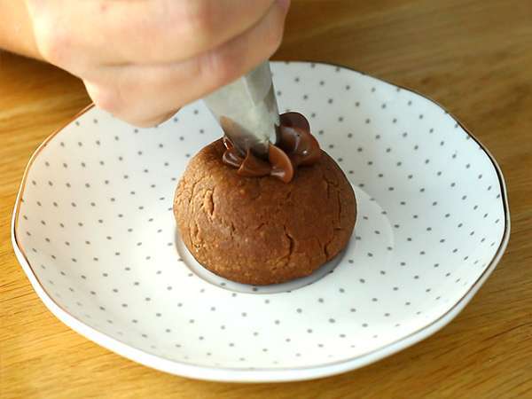 Μπισκότα Nutella - Προετοιμασία βήμα 5