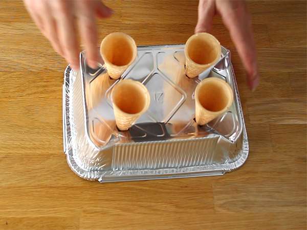 Brownies από έλατο - Προετοιμασία βήμα 1