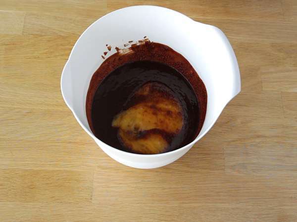 Brownies από έλατο - Προετοιμασία βήμα 2