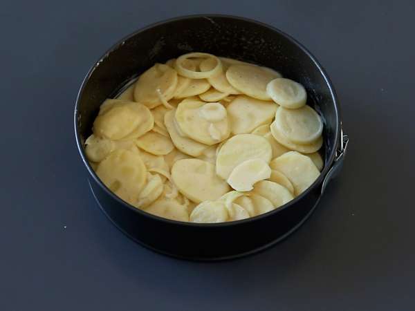 Κέικ Raclette - Προετοιμασία βήμα 4