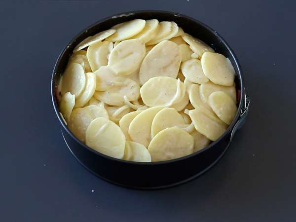 Κέικ Raclette - Προετοιμασία βήμα 6