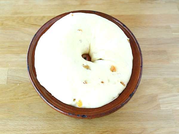 Αλσατικό Kougelhopf - Kouglof - Προετοιμασία βήμα 5