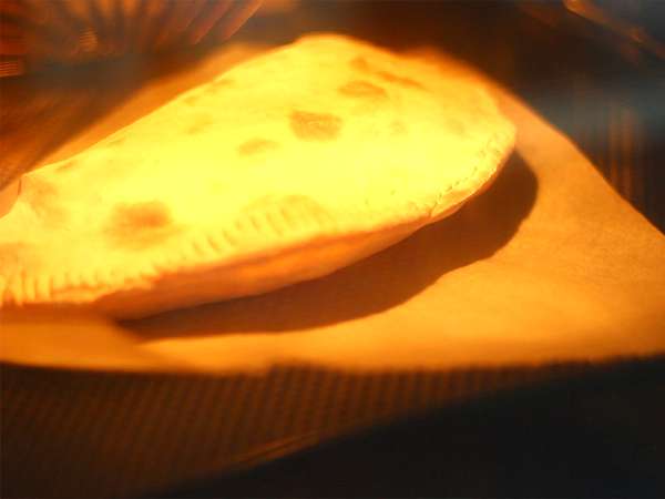 Chausson με raclette, calzone Savoyard - Προετοιμασία βήμα 5