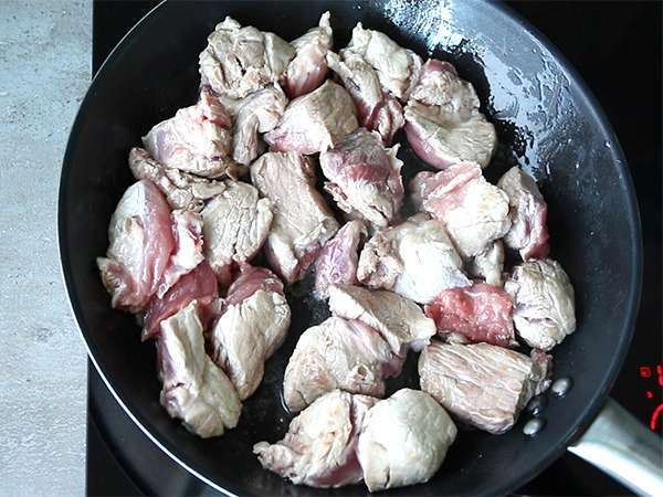 Χοιρινό με καραμέλα - Προετοιμασία βήμα 1