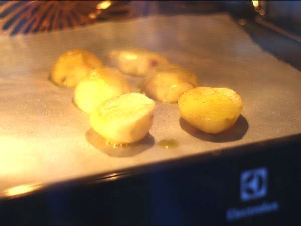 Σάντουιτς με πατάτα raclette - Προετοιμασία βήμα 2