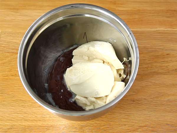Vegan brownie, χωρίς αυγά και γάλα - Προετοιμασία βήμα 1