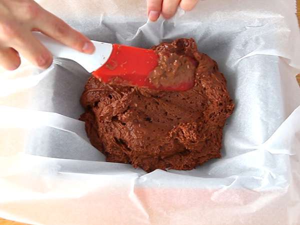 Vegan brownie, χωρίς αυγά και γάλα - Προετοιμασία βήμα 3
