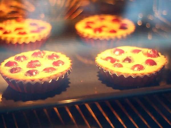Μίνι clafoutis κεράσι χωρίς γλουτένη - Προετοιμασία βήμα 4