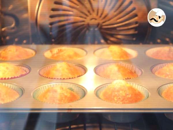 Κέικ βάσης cupcake - Προετοιμασία βήμα 5