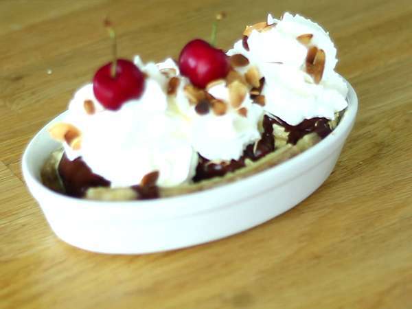 Banana Split, το διάσημο παγωμένο επιδόρπιο - Προετοιμασία βήμα 3