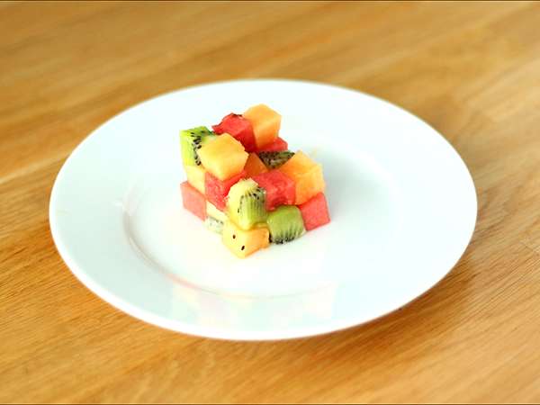 Fruit Rubik's Cube, η φρουτοσαλάτα του σχεδιαστή - Προετοιμασία βήμα 3