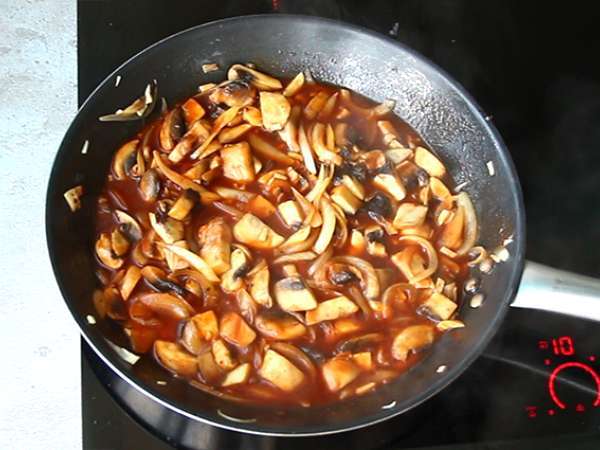 Γρήγορο και εύκολο Beef Stroganoff - Προετοιμασία βήμα 4