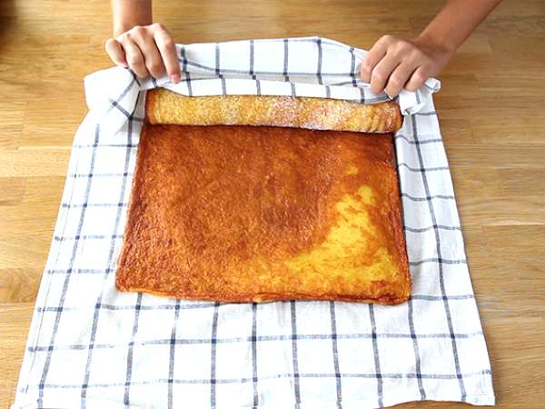 Πορτογαλικό κέικ με πορτοκάλι - Torta de laranja - Προετοιμασία βήμα 6