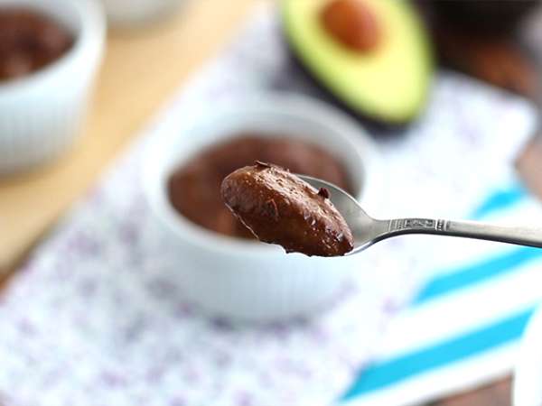 Vegan κρέμες επιδόρπιου - Σοκολάτα, μπανάνα, αβοκάντο - Προετοιμασία βήμα 5