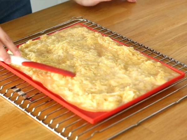 Ρολό πατάτας με τυρί Savoy Raclette και ζαμπόν - Προετοιμασία βήμα 2