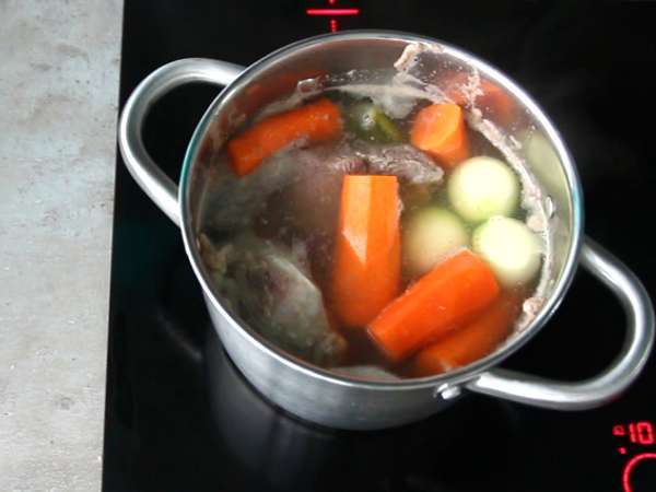 Pot-au-feu, ένα απλό κλασικό φαγητό - Προετοιμασία βήμα 2