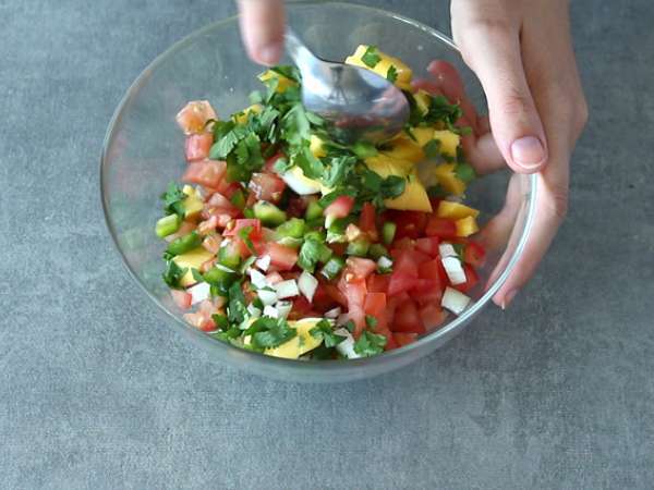 Μπακαλιάρος ceviche - Προετοιμασία βήμα 4