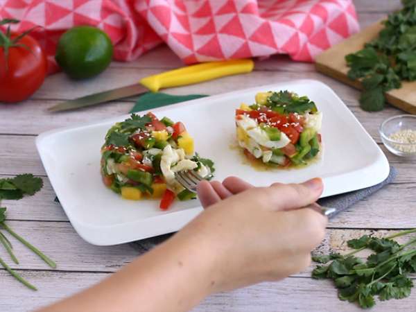 Μπακαλιάρος ceviche - Προετοιμασία βήμα 6