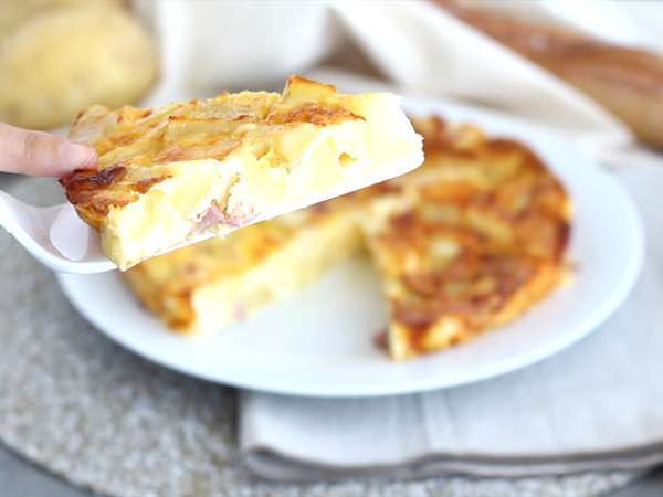 Τορτίγια Raclette - Προετοιμασία βήμα 5