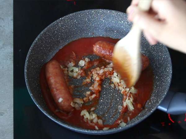 Σαβοΐτες με πολέντα και τυρί comté - Προετοιμασία βήμα 3
