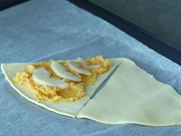 Αχλάδι frangipane σε ατομικές μερίδες - Προετοιμασία βήμα 4