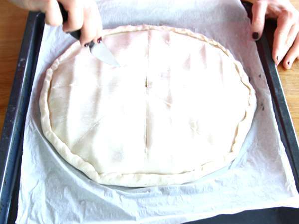 Galette des Rois frangipane (χωρίς γλουτένη) - Προετοιμασία βήμα 4