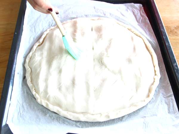 Galette des Rois frangipane (χωρίς γλουτένη) - Προετοιμασία βήμα 5