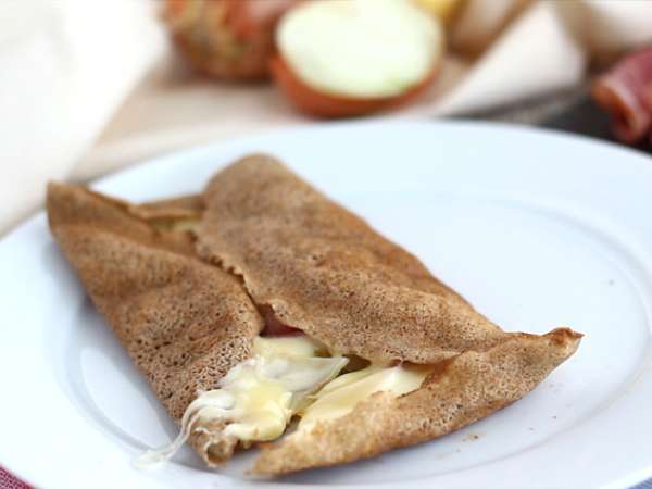 Γαλέτα φαγόπυρου με τυρί raclette - Προετοιμασία βήμα 4